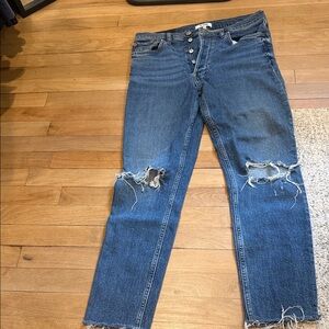 Re/done distressed skinny Jeans